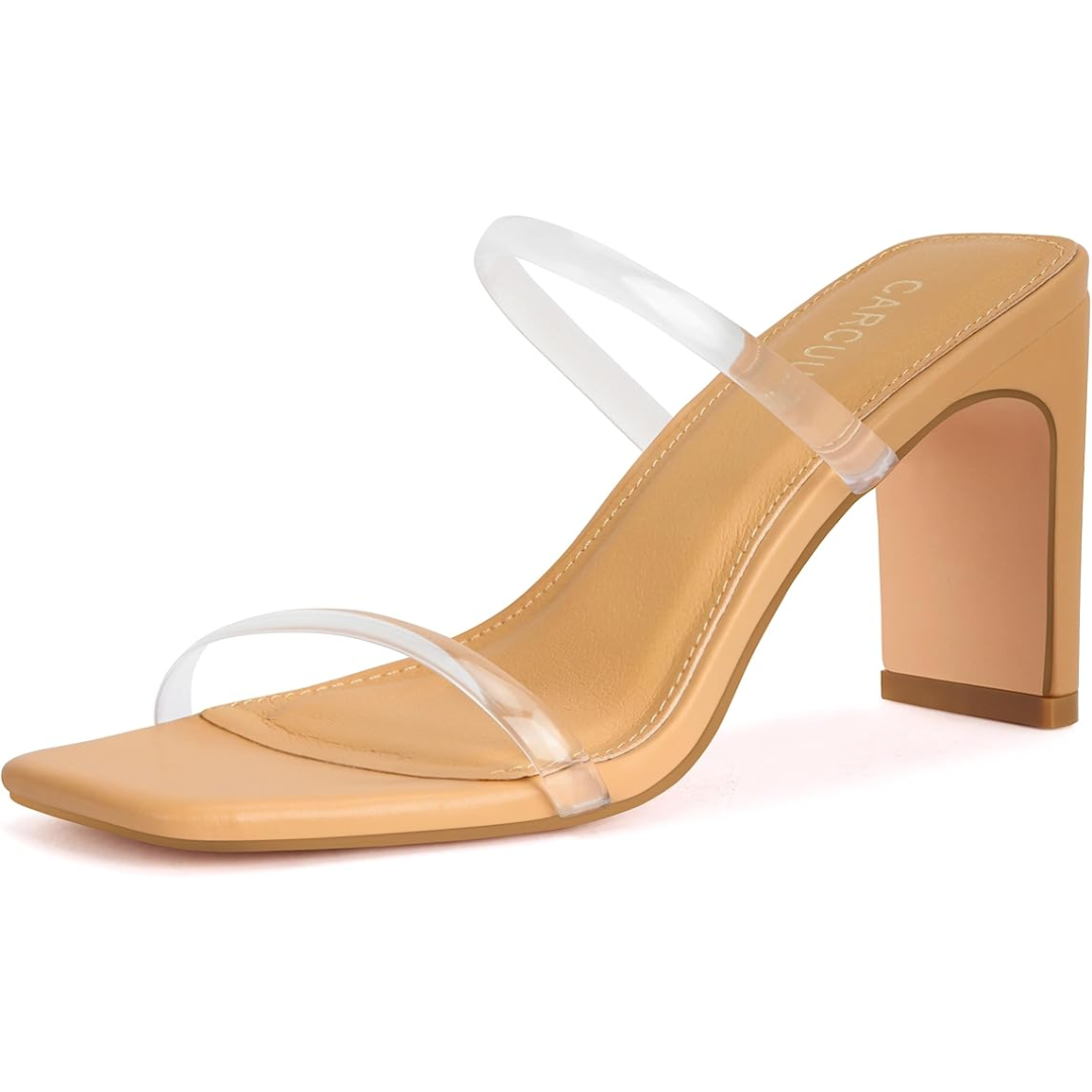 Damen Sandalen mit Absatz - Elegante Sommerschuhe Online-Transparent-35-Luzern Mode