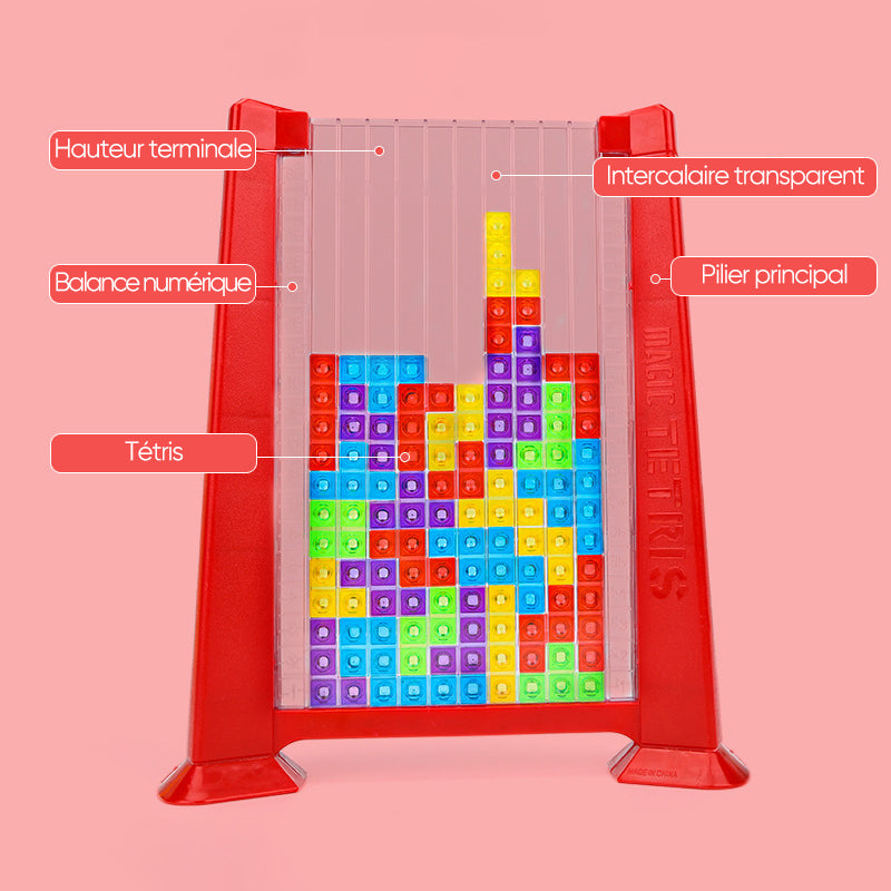 Blockpuzzle | Kinder Lernspiel Tetris Stapeln Langlebig-Luzern Mode