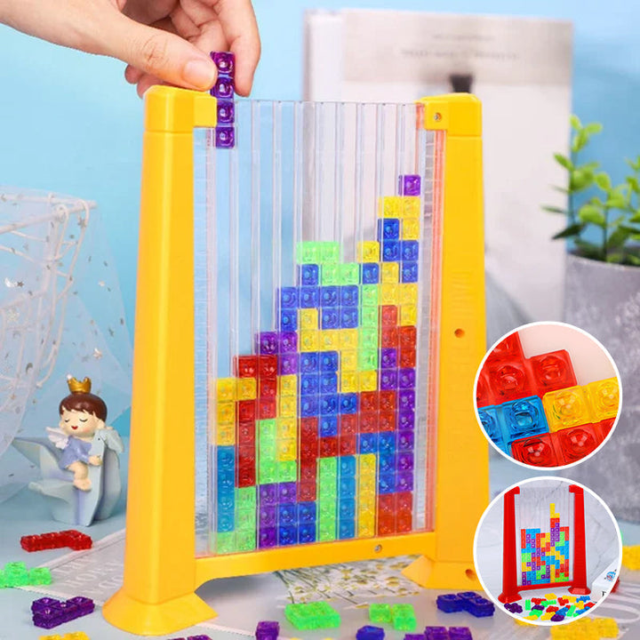 Blockpuzzle | Kinder Lernspiel Tetris Stapeln Langlebig-Luzern Mode