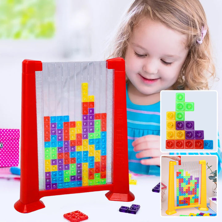 Blockpuzzle | Kinder Lernspiel Tetris Stapeln Langlebig-Luzern Mode
