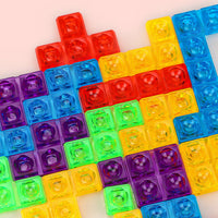 Blockpuzzle | Kinder Lernspiel Tetris Stapeln Langlebig-Luzern Mode