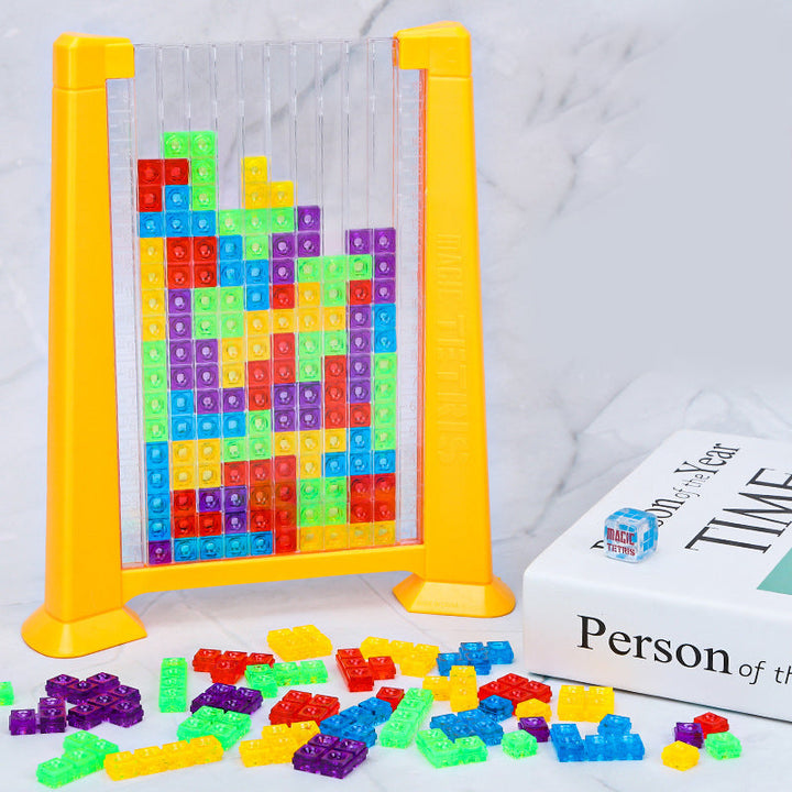 Blockpuzzle | Kinder Lernspiel Tetris Stapeln Langlebig-Luzern Mode