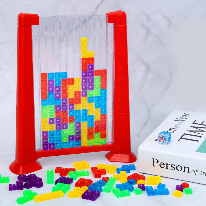 Blockpuzzle | Kinder Lernspiel Tetris Stapeln Langlebig-Luzern Mode