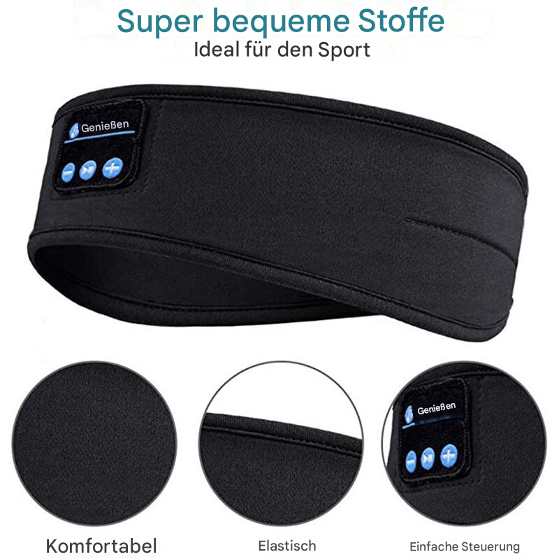 Schlafmaske | Bluetooth Weich Komfortabel Entspannend Langlebig Wiederaufladbar-Luzern Mode