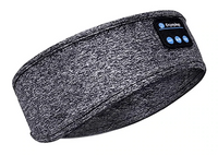 Schlafmaske | Bluetooth Weich Komfortabel Entspannend Langlebig Wiederaufladbar-Grau-Luzern Mode
