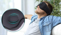 Schlafmaske | Bluetooth Musik Komfortabel Entspannend Wiederaufladbar-Luzern Mode