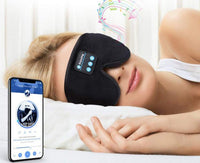 Schlafmaske | Bluetooth Musik Komfortabel Entspannend Wiederaufladbar-Luzern Mode
