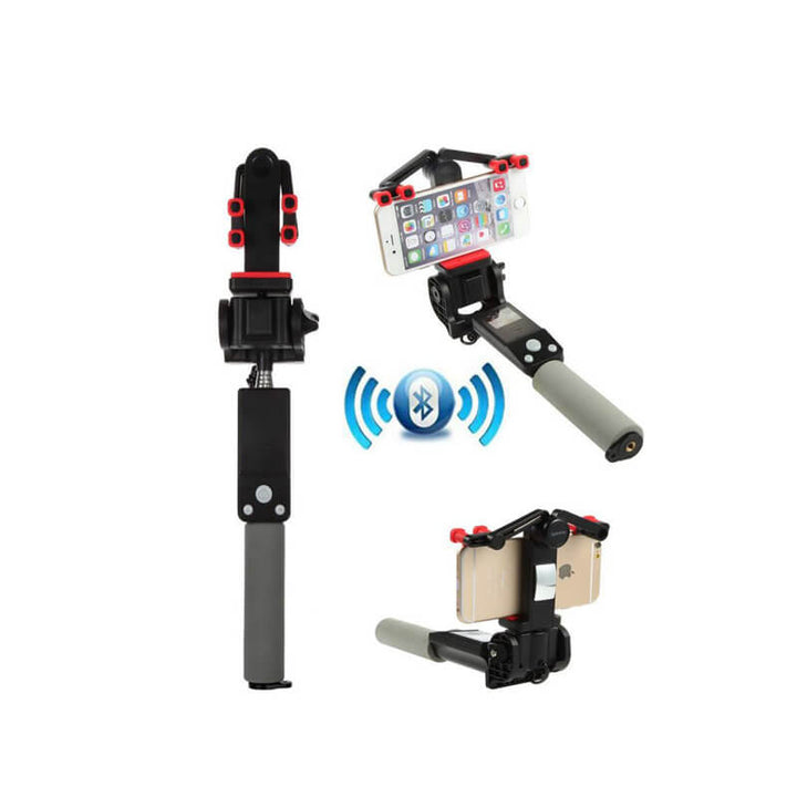 Selfie-Stick | 360° Drehung | Bluetooth | Ausziehbar | Kabellos-Luzern Mode