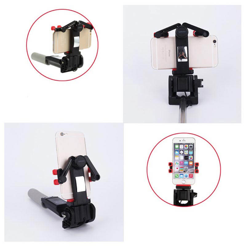 Selfie-Stick | 360° Drehung | Bluetooth | Ausziehbar | Kabellos-Luzern Mode