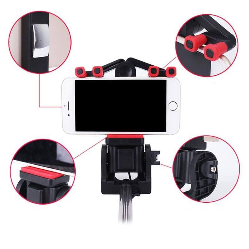 Selfie-Stick | 360° Drehung | Bluetooth | Ausziehbar | Kabellos-Luzern Mode