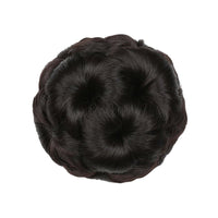 Haarklammer mit Knoten | Blumenform | Synthetisch | Hitzebeständig | Clip-Luzern Mode