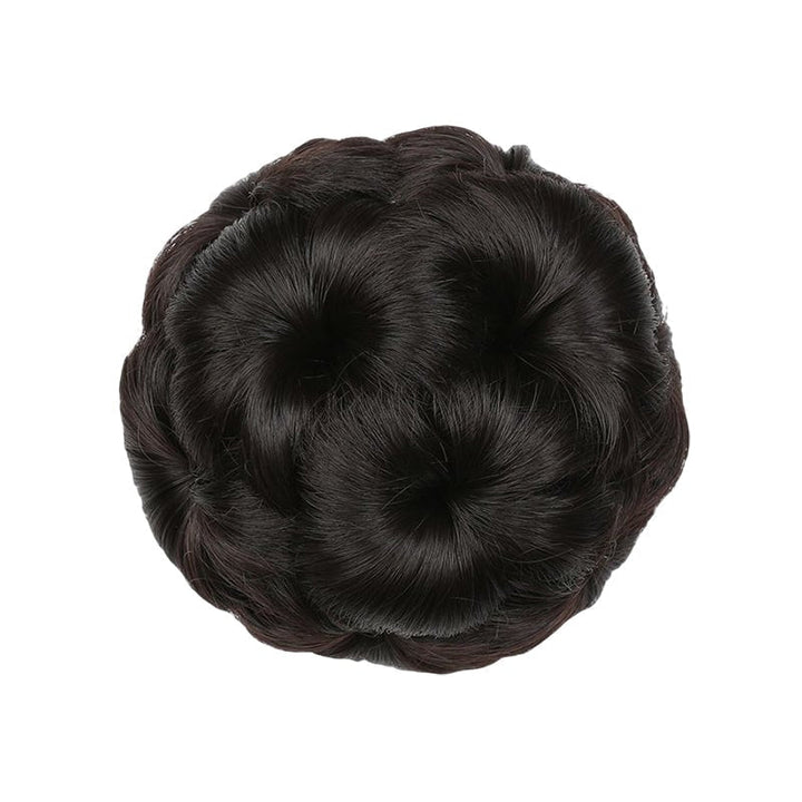 Haarklammer mit Knoten | Blumenform | Synthetisch | Hitzebeständig | Clip-Luzern Mode