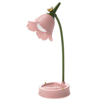 Blumenförmige Tischlampe | Bunt | Fröhlich | Nachhaltig | Sparsam-Rosa-Luzern Mode