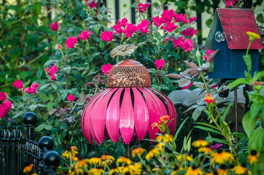 Vogelhaus | Blumenförmig Auffällig Farbenfroh Tierfreundlich-Luzern Mode