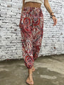 Boho-Chique Damenhose mit grafischem Druck – Solara
