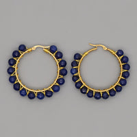 Ohrringe für Damen | Naturkristalle | Creolen | Ringe | Stilvoll-Blaustein-Luzern Mode