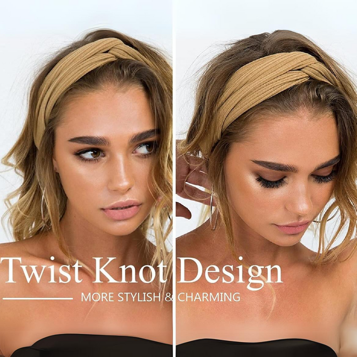 Damen Stirnband Set - Weiches, Dehnbares Haarband-Luzern Mode