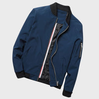Herren Bomberjacke mit Reißverschluss und Tasche-Luzern Mode