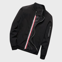 Herren Bomberjacke mit Reißverschluss und Tasche-Luzern Mode
