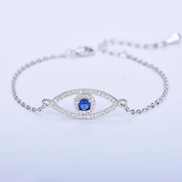 Böser Blick Armband | Stilvoll Silber Vielseitig Langlebig Türkisch Nazar-A Silber-Luzern Mode