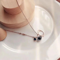 Böser Blick Schmuckset | Kette Armband Schutz Roségold Stilvoll-Luzern Mode