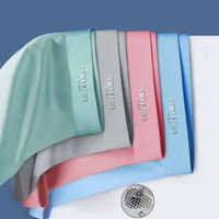 Herren Boxershort-Set | Ice Silk | 4 Stück | Nahtlos | Elastisch-SET 1-S-Luzern Mode