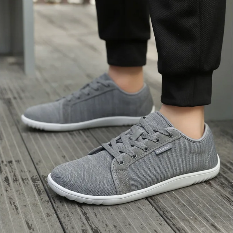 Orthopädische Sneaker für Damen und Herren - Bequemschuhe-36-Grijs-Luzern Mode