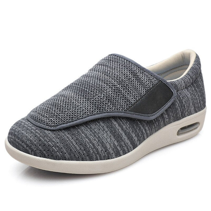 Herren Komfort-Sneaker mit Klettverschluss für Alltag-Luzern Mode