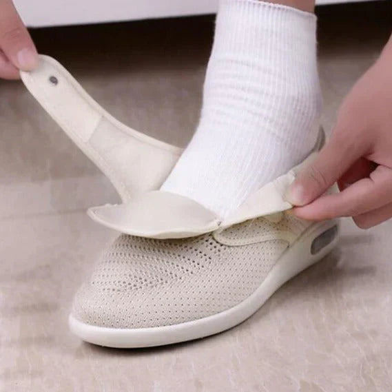 Orthopädische Herren-Sneaker mit Klettverschluss, bequem-Luzern Mode