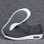 Orthopädische Herren-Sneaker mit Klettverschluss, bequem-Grau-36-Luzern Mode
