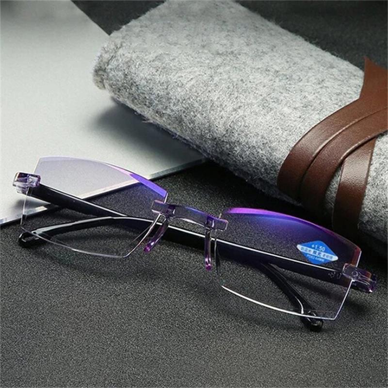 Presbyopie-Brille Anti-Blaulicht mit Sehstärke-Optionen-Luzern Mode