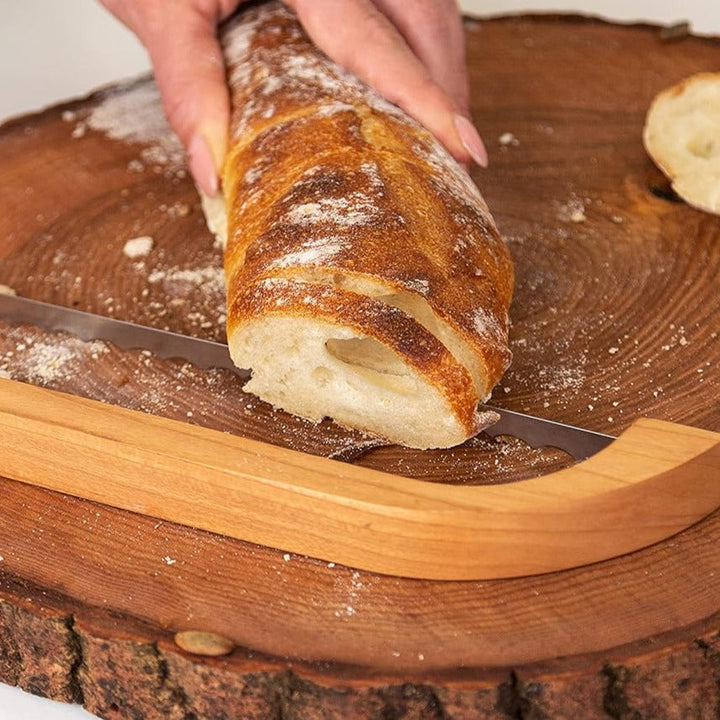 Brotmesser | Ergonomisch Langlebig Einzigartig Rutschfest Vielseitig Scharf-Luzern Mode