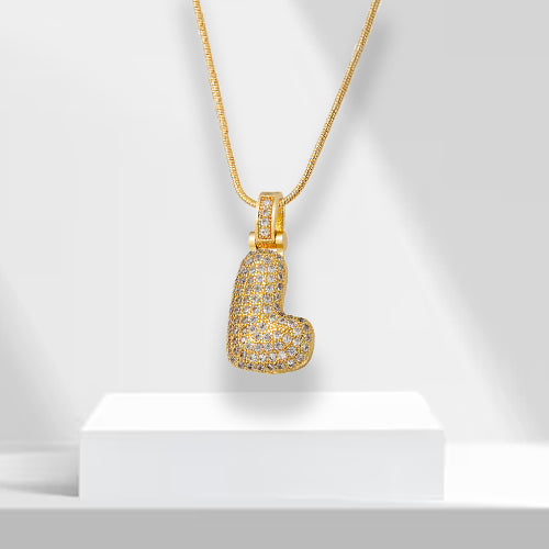 Buchstaben | Goldene Kette mit Anhänger | Langlebig | Stilvoll | Geschenk | Vielseitig-L-Luzern Mode