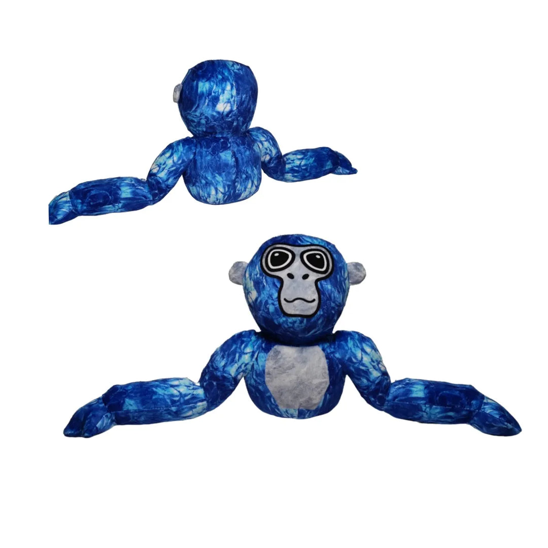 Gorilla-Plüschfigur | Bunt | Weich | Süß | Langlebig | Vielseitig-Blaue Flamme-Luzern Mode
