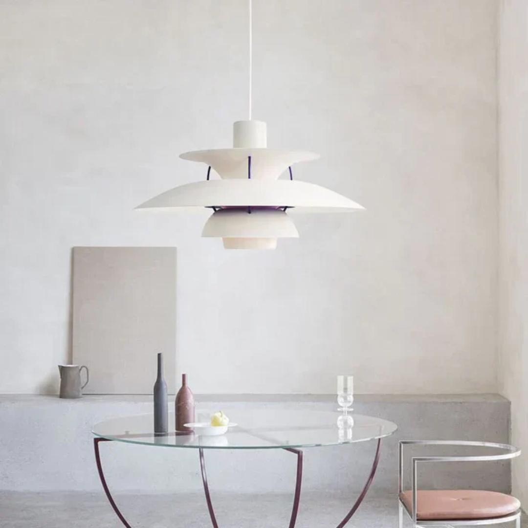 Pendelleuchte | Bunt Stilvoll Modern Vielseitig Atmosphärisch Eisen Einzigartig-Weiß-Lila-Luzern Mode
