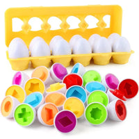 Spiel-Eier-Set | Kinder Bunt Lehrreich Entwicklung Montessori-Luzern Mode