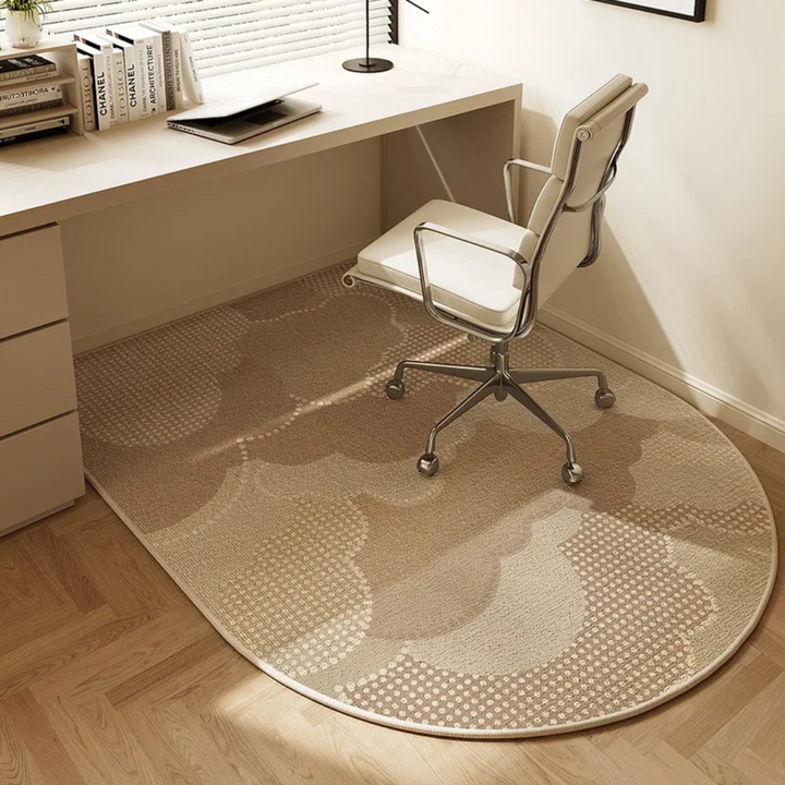 Bürostuhlmatte | Effektiv | Fleece | Rutschfest | Strapazierfähig-E-80x160cm-Luzern Mode