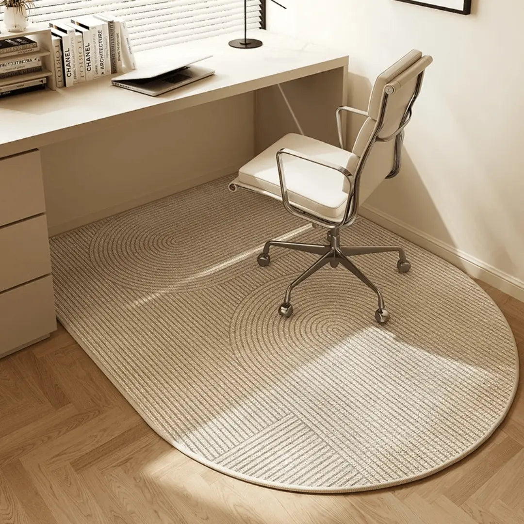 Bürostuhlmatte | Effektiv | Fleece | Rutschfest | Strapazierfähig-F-80x160cm-Luzern Mode
