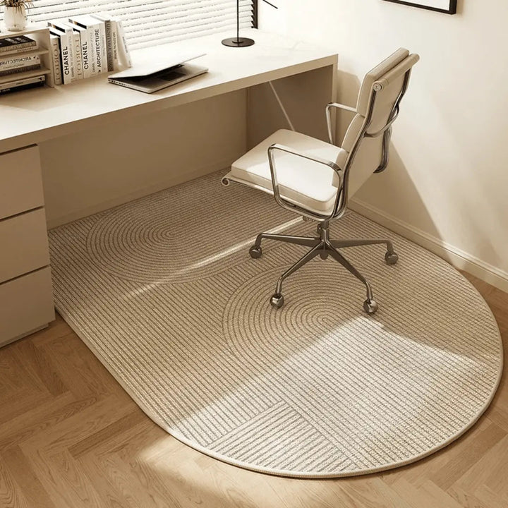 Bürostuhlmatte | Effektiv | Fleece | Rutschfest | Strapazierfähig-F-80x160cm-Luzern Mode