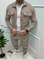 Stylische Herrenset mit Jacke und Hose – Daan