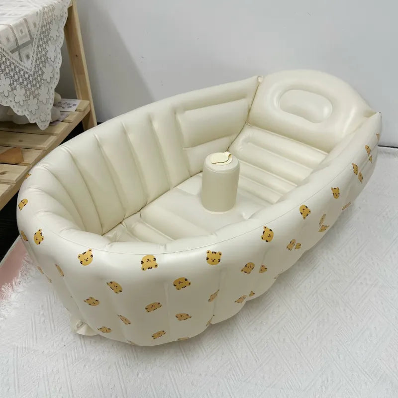 Aufblasbares Baby-Badewanne für Reisen – BubbleNest