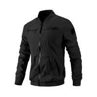 Bestickte Herren Bomberjacke für Übergangszeit – Leon