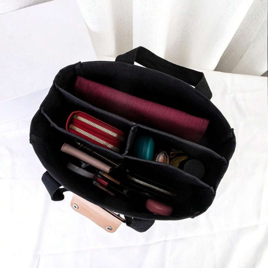 Große Damenhandtasche mit vielen Fächern für Alltag-Luzern Mode