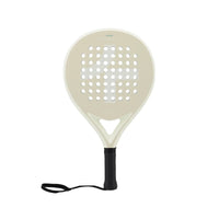 Padel-Schläger | Carbon Robust Langlebig Ergonomisch Leichtgewicht-Weiß-Luzern Mode