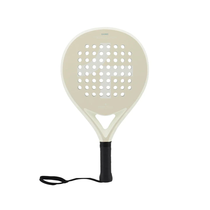 Padel-Schläger | Carbon Robust Langlebig Ergonomisch Leichtgewicht-Weiß-Luzern Mode