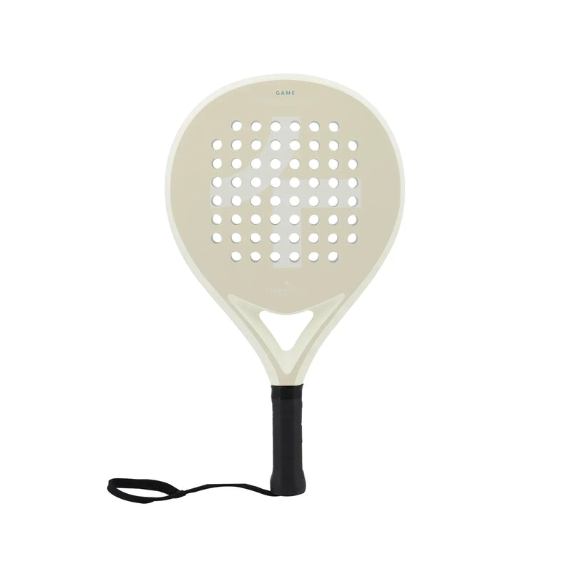 Padel-Schläger | Carbon Robust Langlebig Ergonomisch Leichtgewicht-Weiß-Luzern Mode