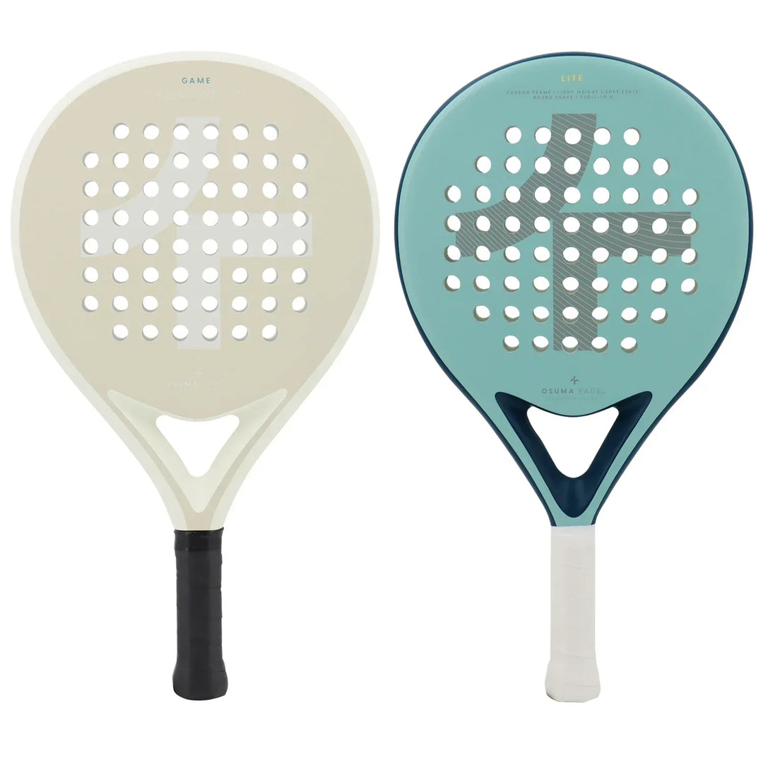 Padel-Schläger | Carbon Robust Langlebig Ergonomisch Leichtgewicht-Luzern Mode