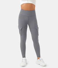 Damen Sport Leggings mit Taschen für Fitness und Yoga-Luzern Mode