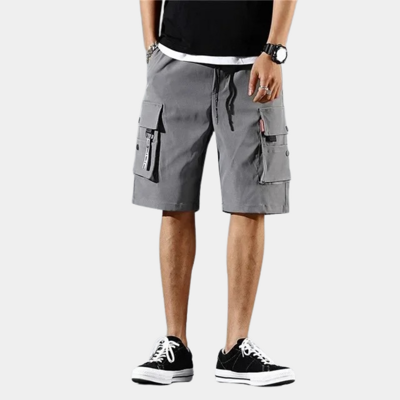 Herren Cargo Shorts mit Taschen für Outdoor-Aktivitäten-Luzern Mode