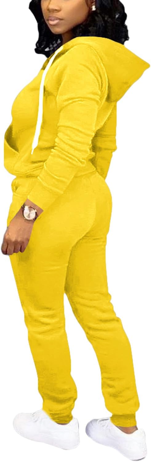 Damen Jogginganzug Kapuzenpullover Set Freizeitanzug-Luzern Mode